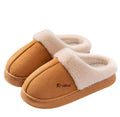 Cozy Hearth Slippers | Faux-Fur Lined Suede Home Slippers
